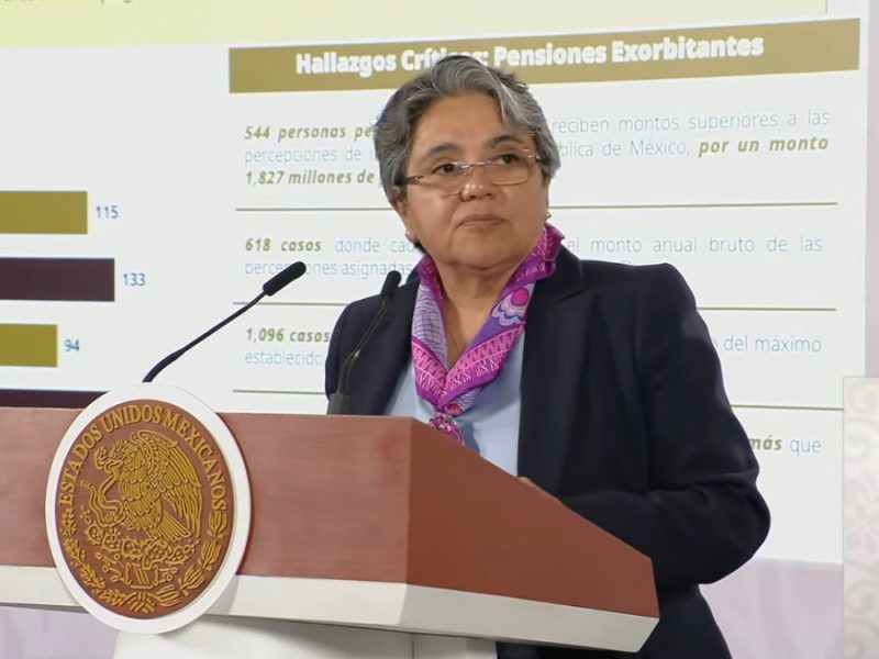 Exhiben pensiones de exfuncionarios de hasta $1 millón; buscan disminuirlas, sin tocar exministros