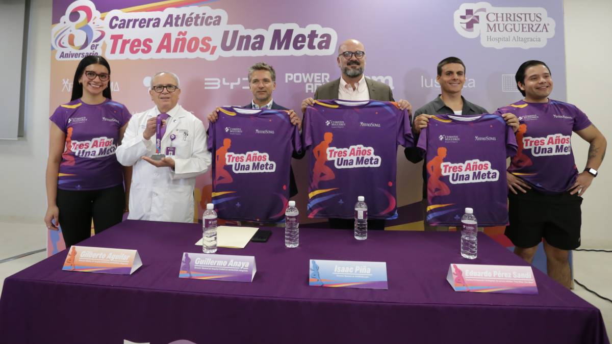 Carrera Atlética Christus Muguerza Altagracia 2026: Festejarán "Tres años, una meta" - Foto: Gerardo García.