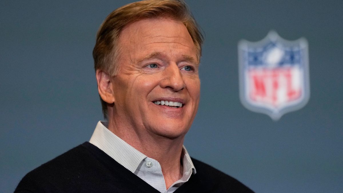 Roger Goodell anunció el regreso de la NFL a México. AP.