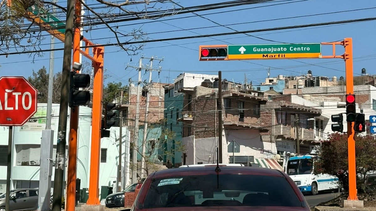 Semáforos en Guanajuato