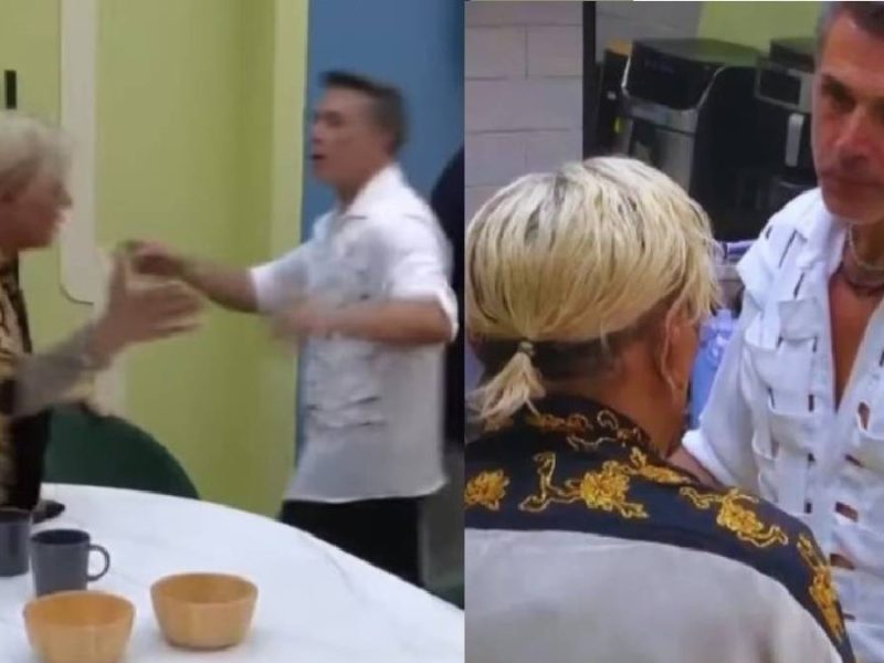 Sergio Mayer empuja a Eduardo Antonio en ‘La casa de los famosos’ y piden su expulsión