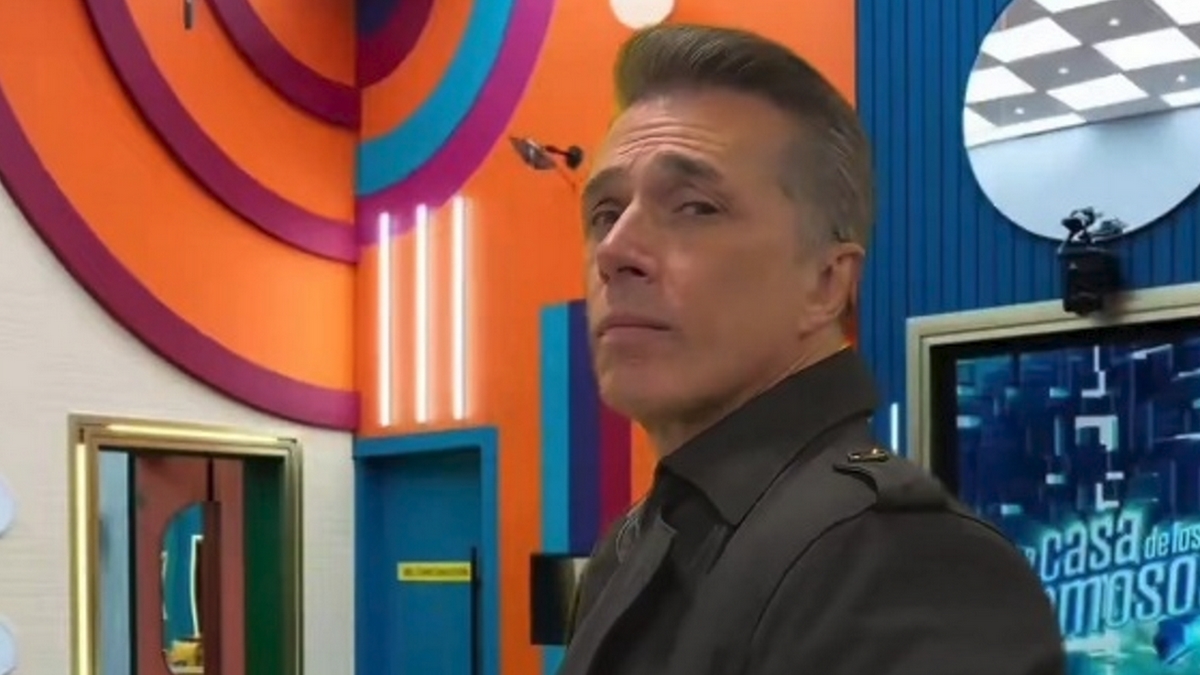 Sergio Mayer en la Casa de los Famosos