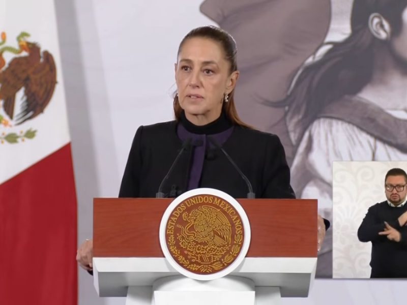 “Hay Gobierno y Fuerzas Armadas”, pide Sheinbaum confianza tras ola violenta