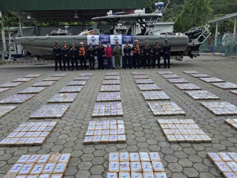 EU y Colombia interceptan submarino con 10 toneladas de cocaína en aguas internacionales