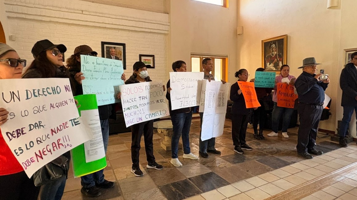 Trabajadores del Hospital General Felipe G. Dobarganes de San Miguel de Allende