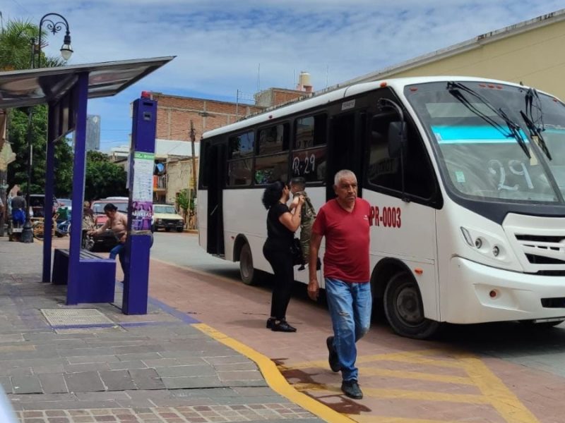 Por baja afluencia, suspenden dos rutas entre Purísima y San Francisco del Rincón