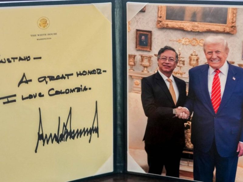 Trump recibe a Petro en la Casa Blanca tras acusarlo de inundar a Estados Unidos de cocaína