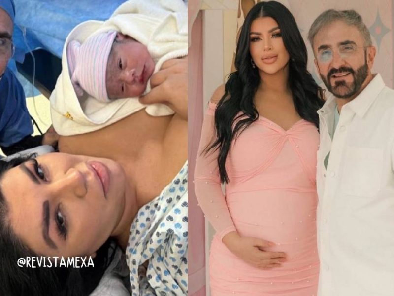 Vicente Fernández jr y Mariana González dan la bienvenida a su hija Isabella