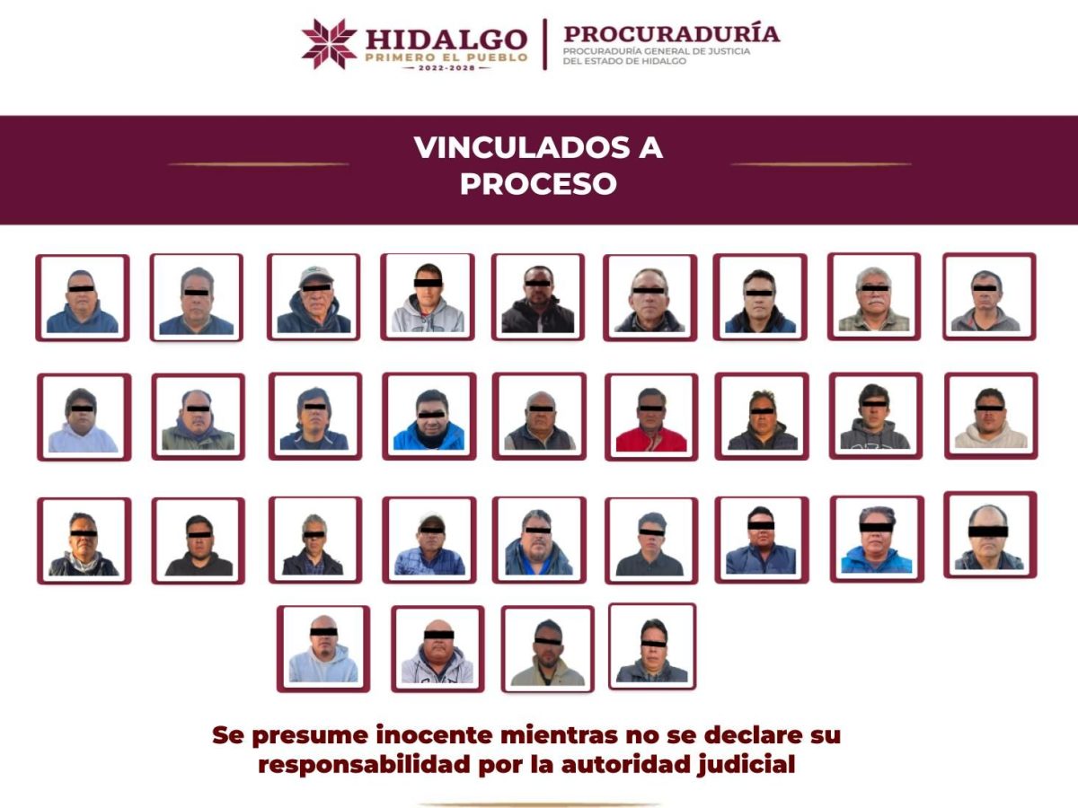 Vinculan a proceso a 31 detenidos por operativo en Cruz Azul