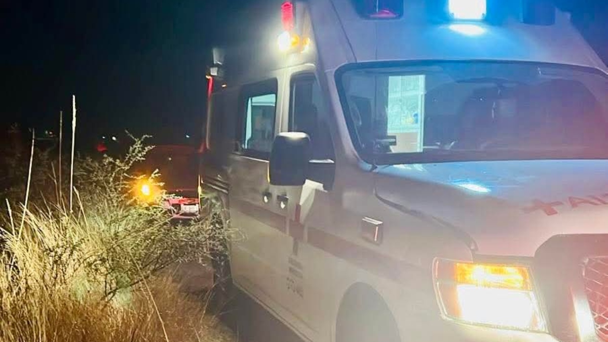 Volcadura de cuatrimoto