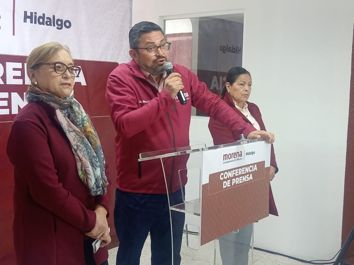 En Hidalgo, Morena se pone el saco por regaño de Sheinbaum