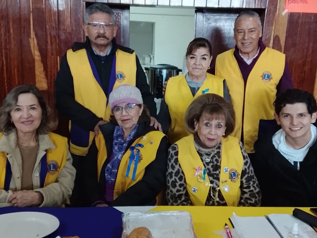 Club de Leones de Tulancingo refuerza su labor social con bazar y donaciones