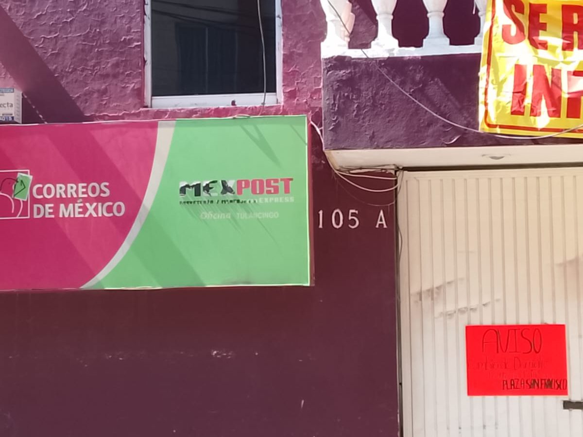 Reubicación de Correos de México complica el servicio en Tulancingo