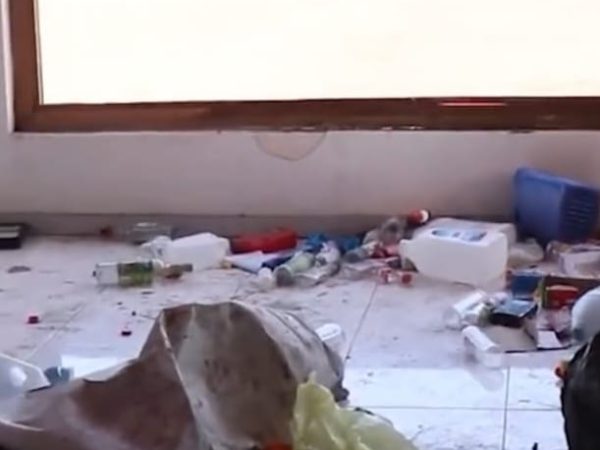 Así luce por dentro el edificio abandonado del ISSSTE en Pachuca