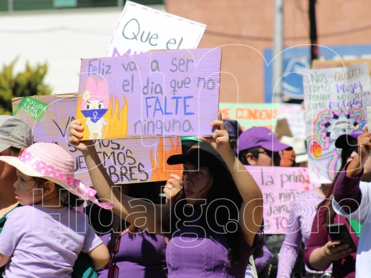 Convocan a marcha 8M en Pachuca y concentración en Huejutla