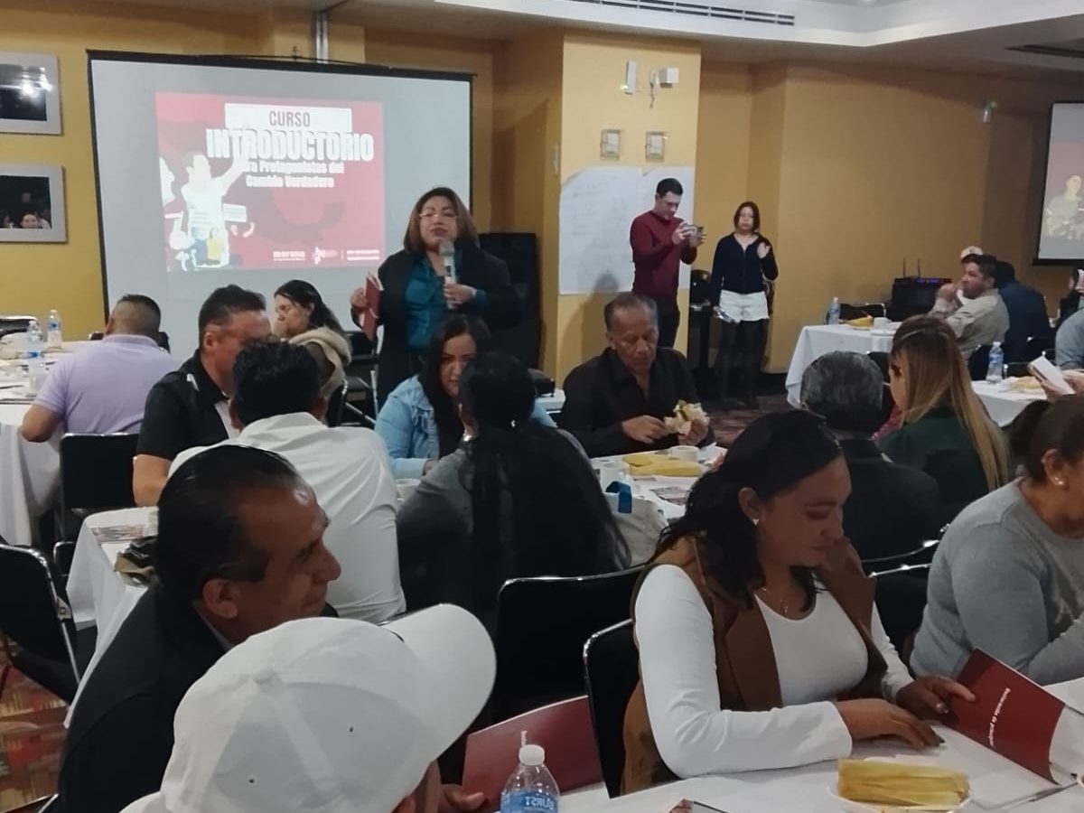 Señalan ausencia de diputados en curso de formación de Morena en Tulancingo