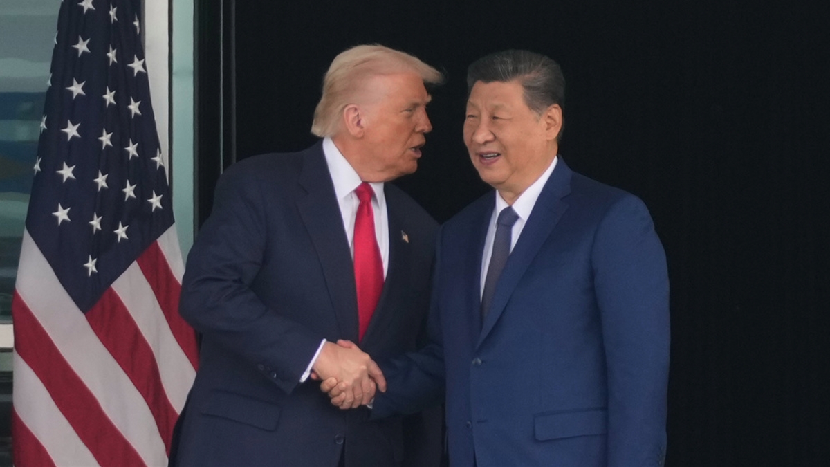 Donald Trump y el presidente Xi Jinping