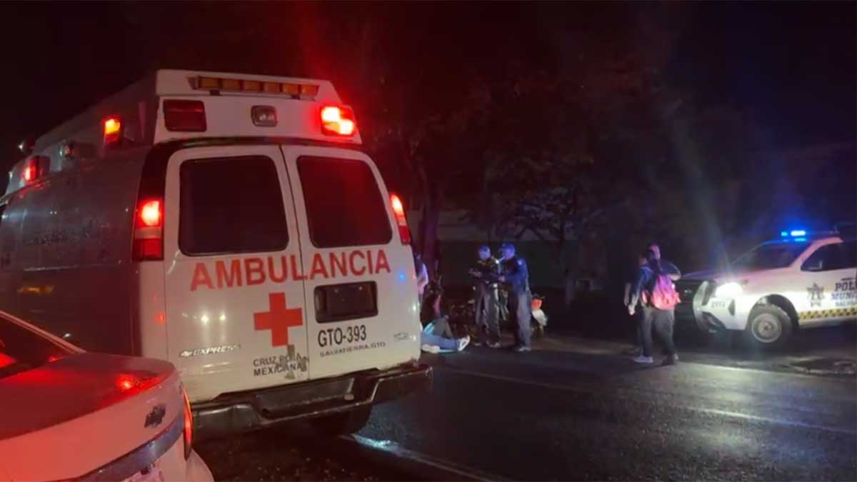 accidente en carretera Acámbaro-Salvatierra