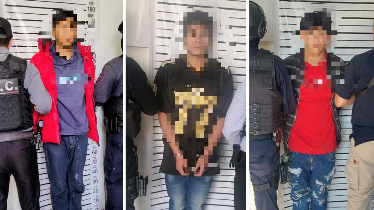 detenidos con orden de aprehensión