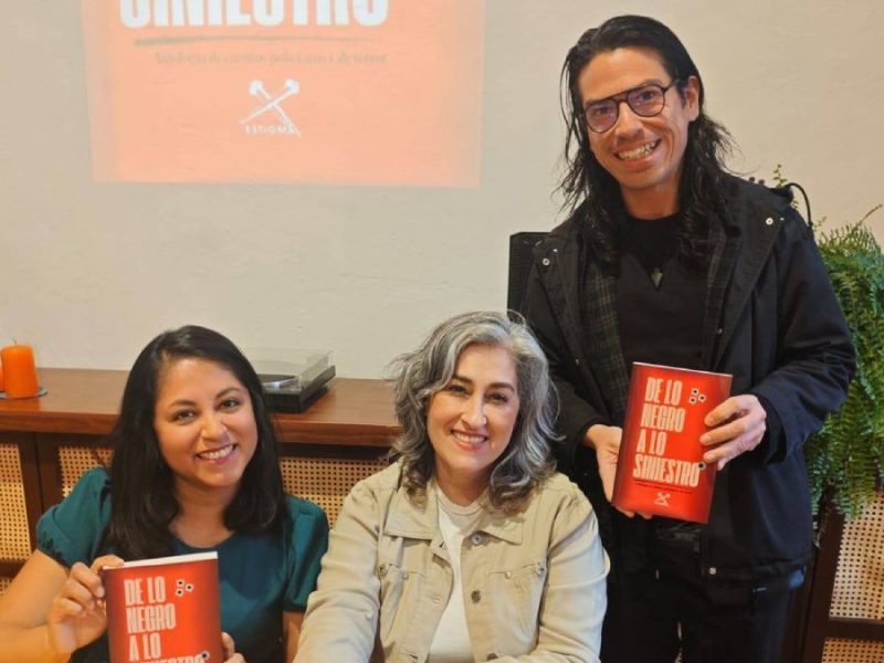 “De lo negro a lo siniestro”: Exploran horror y género negro en antología guanajuatense; de la mano de Estigma Ediciones