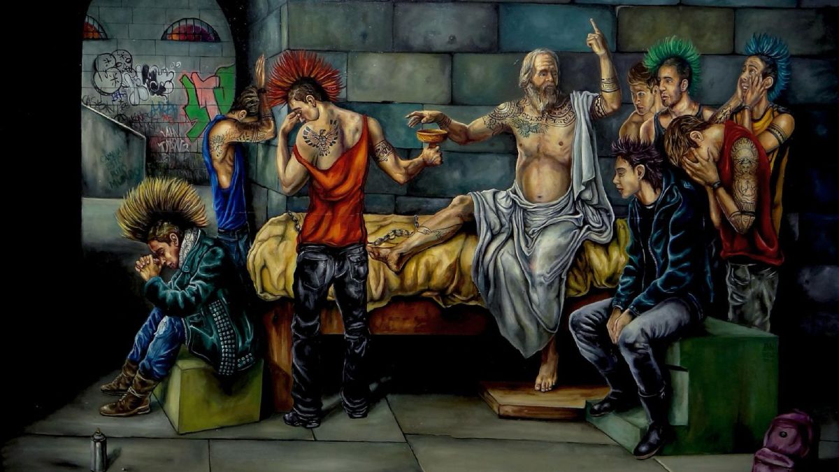 artista Adán de la nada