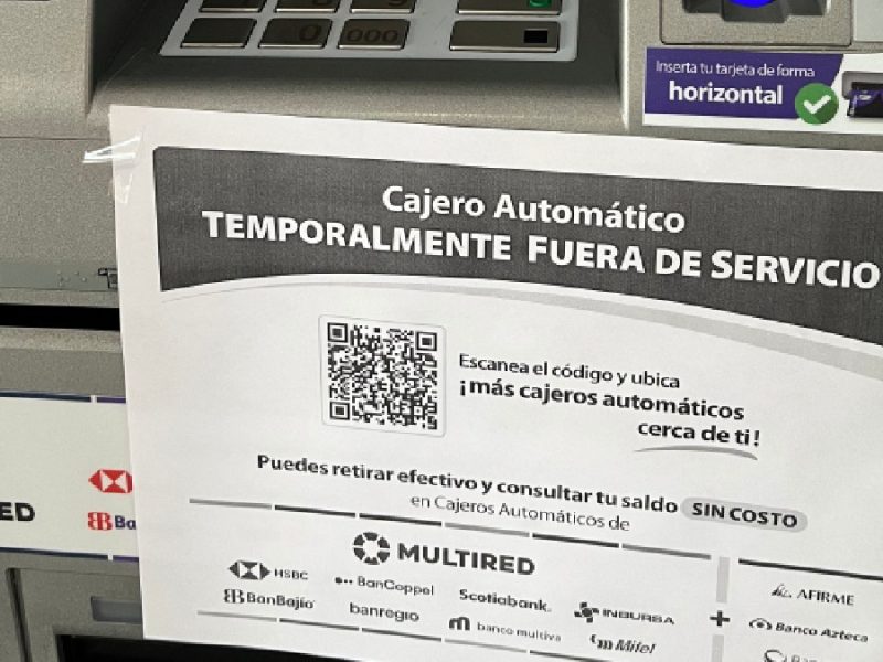 Reportan intermitencias en cajeros y aplicación de Banbajío; afecta pago de nóminas