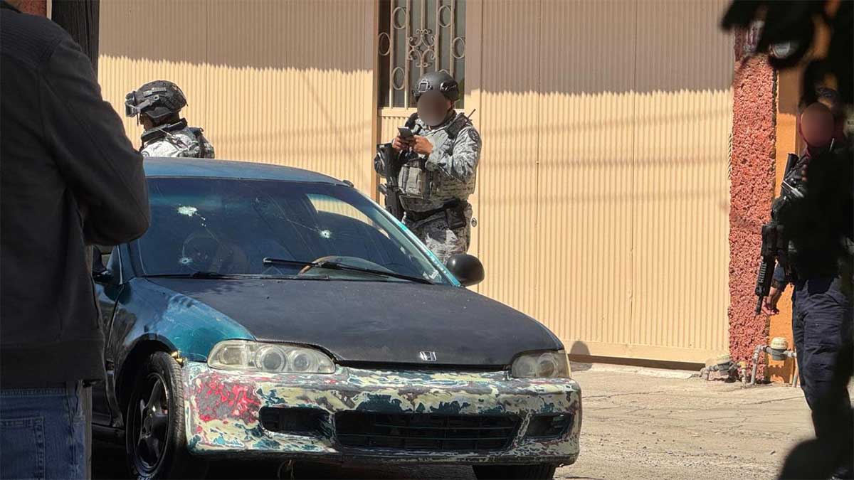 ataque armado en colonia Girasoles