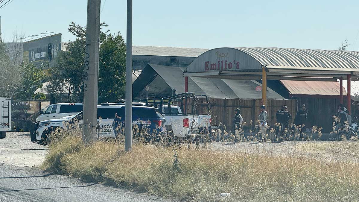 disparos contra tacos Emilio's