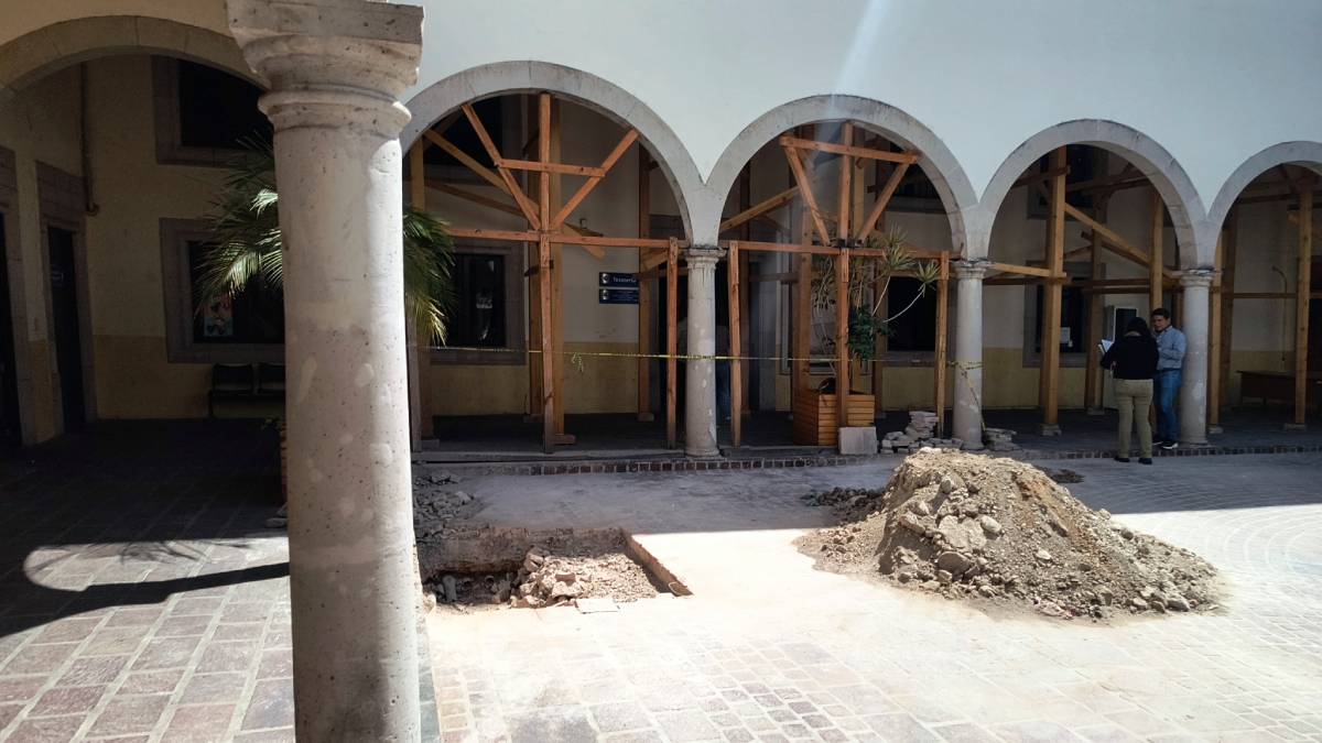 desalojo Presidencia Municipal Uriangato