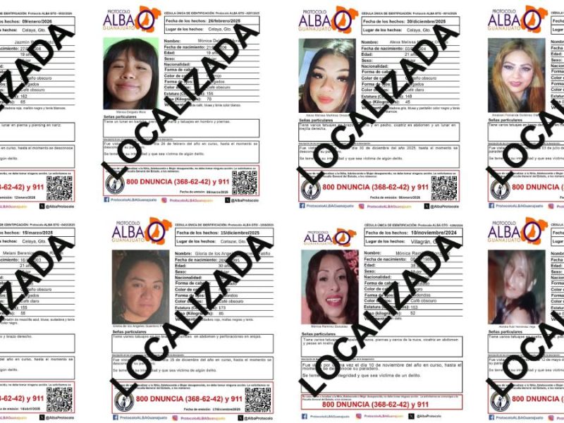 De la búsqueda al luto: Encuentran sin vida a ocho mujeres desaparecidas en Guanajuato