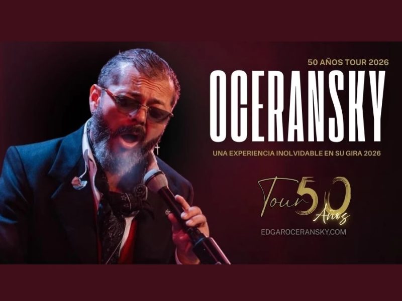 Edgar Oceransky vuelve a León con 50 Años Tour 2026: medio siglo de vida cantado desde el amor y la coherencia
