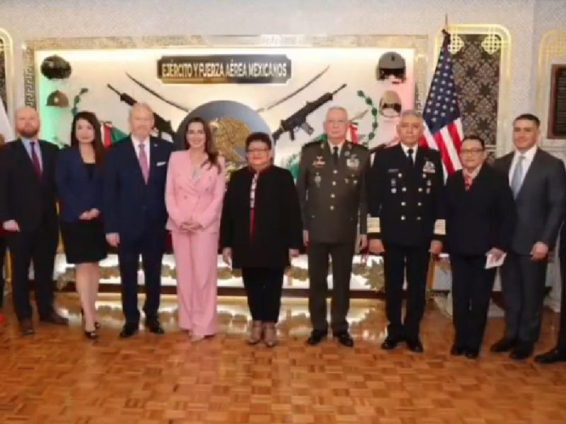 Destaca embajador de Estados Unidos compromiso bilateral para desmantelar redes financieras del narcotráfico