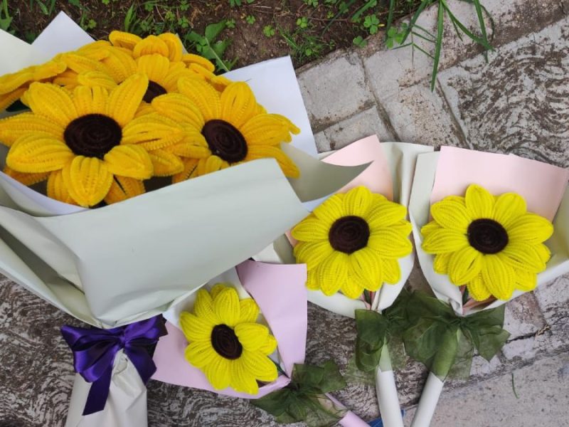 Flores artesanales: Emprendimientos crean ramos eternos, el regalo perfecto para este 14 de febrero