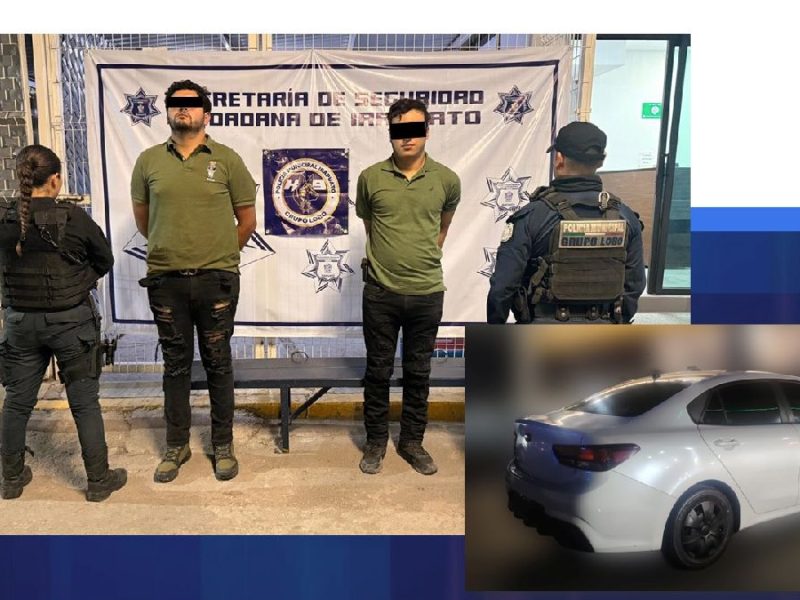 Detienen a dos hombres vinculados a robos en gasolineras; se les investiga por al menos ocho atracos