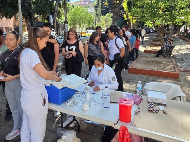 Macrocentros de vacunación en Guanajuato: Así fue hoy la jornada contra el sarampión