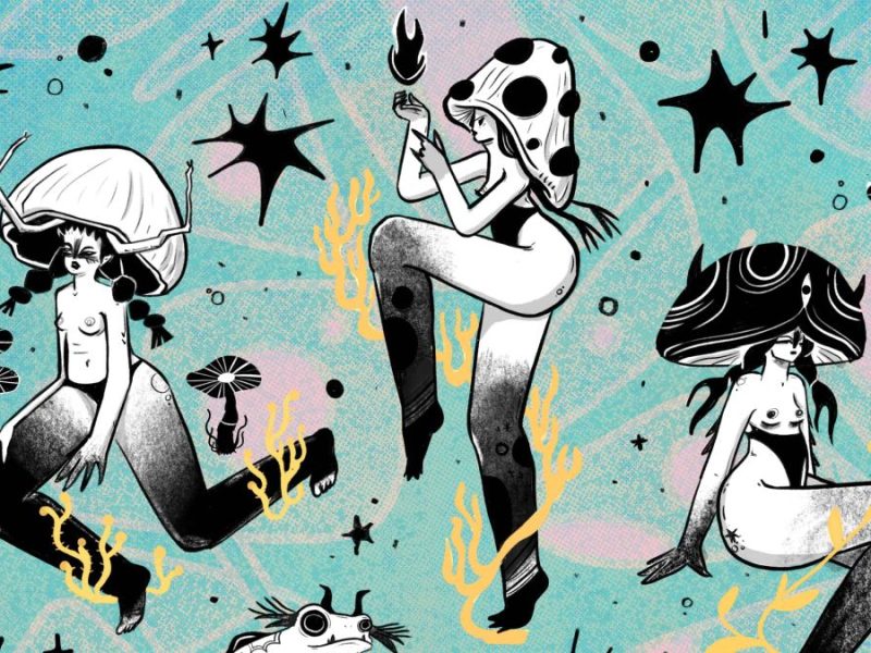 De la tinta al textil: El universo fantástico de la ilustradora Mariel Gutiérrez “Rucksi”