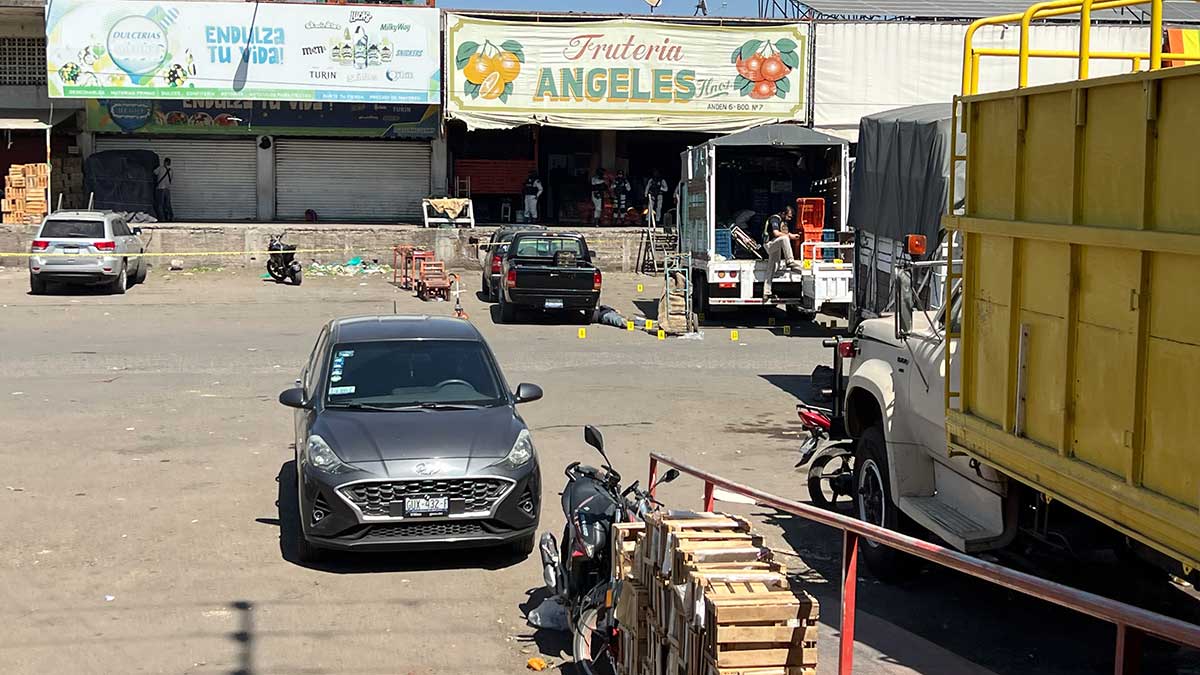 ataque armado en la Central de Abasto “La Venta”