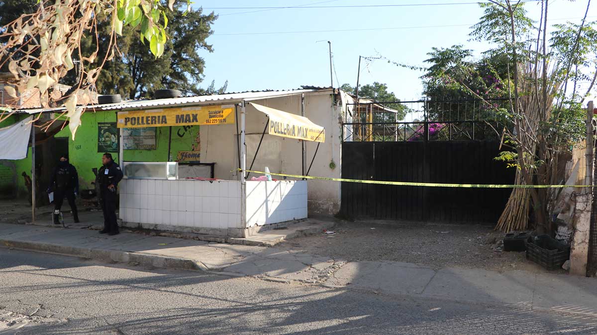 ataque armado a pollería Max en Pénjamo