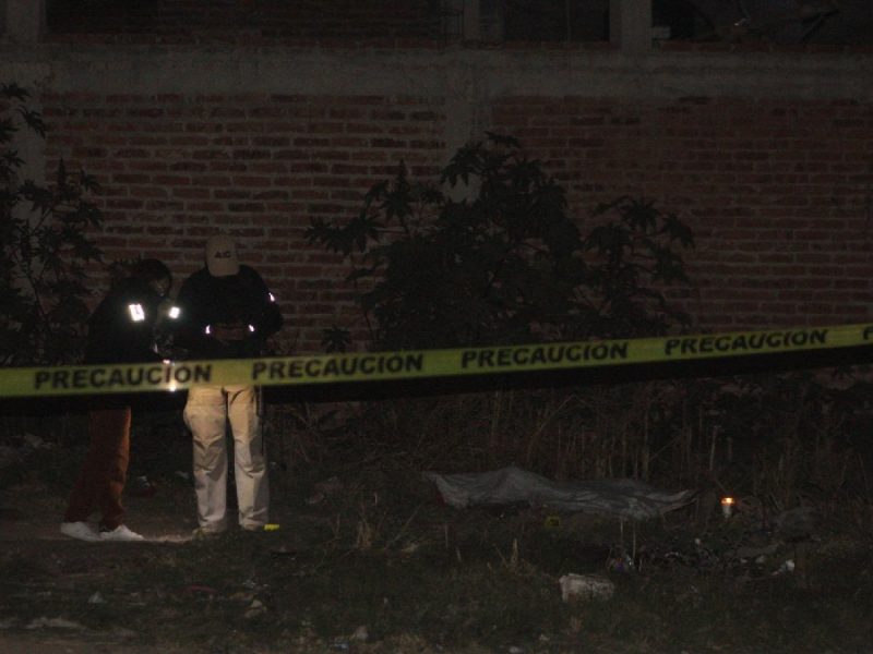 Asesinan a balazos a hombre con antecedentes penales en la colonia Las Huertas