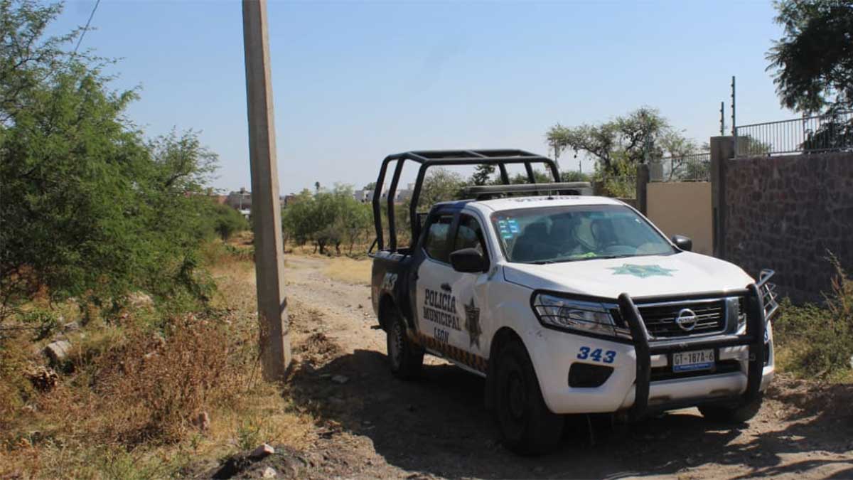 cuerpo en El Saucillo