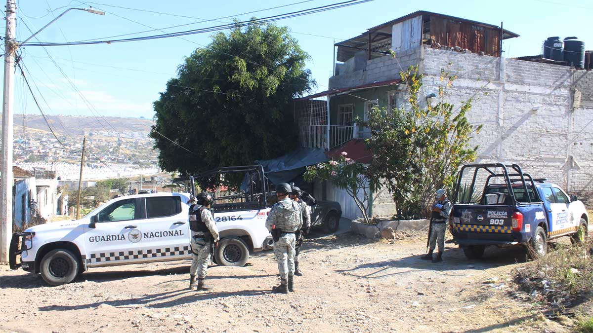 cuerpo en Lomas de la Paz