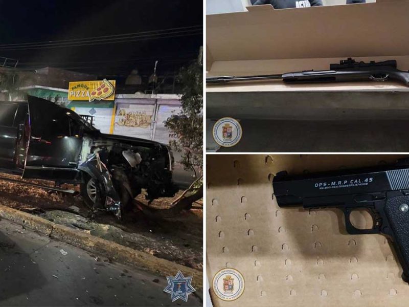 De Lagos a prisión: Violento intento de escape que terminó en accidente y detención en León