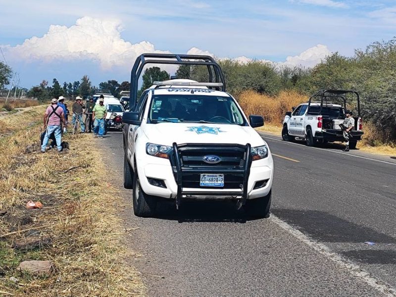 Motociclista muere tras derrapar en el Libramiento Norponiente de Irapuato