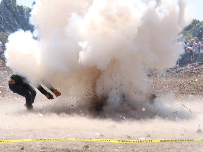 Afirman que quema de petardos en San Juan de la Vega cayó un 70% tras el operativo de seguridad