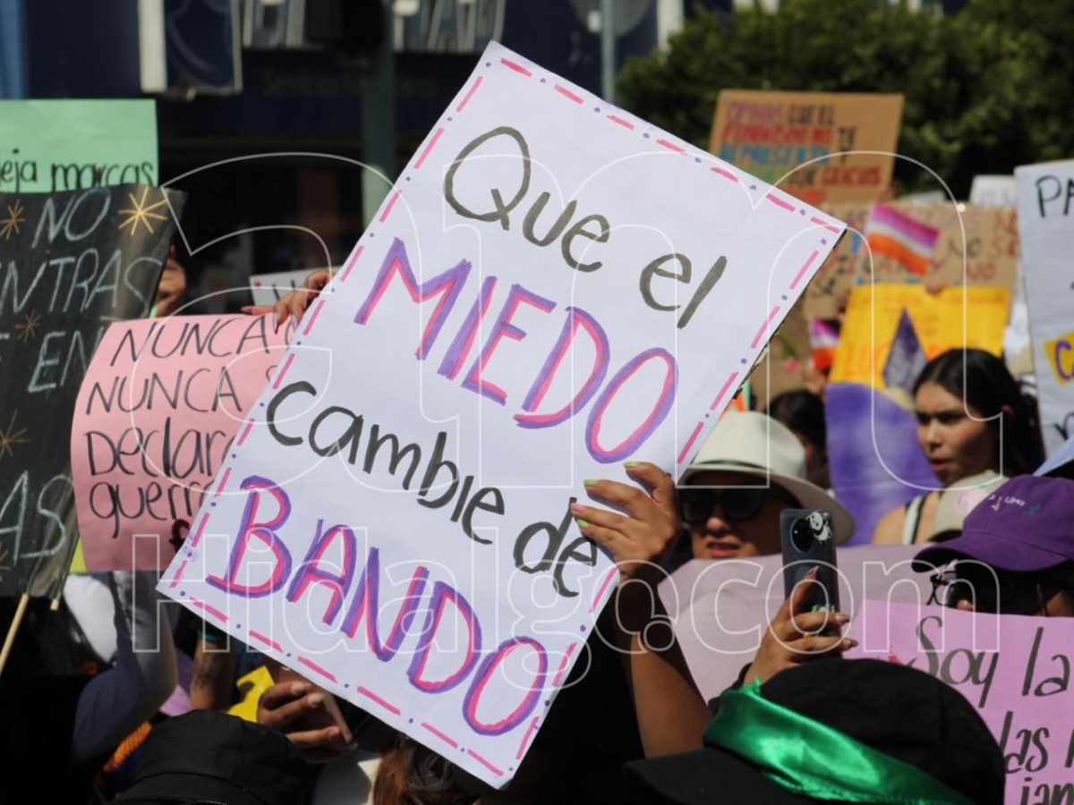 8M: esto preparan colectivas para el domingo en Pachuca