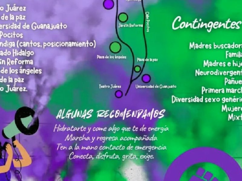 Marcharán buscadoras a lado de colectivos feministas en la capital por el 8M