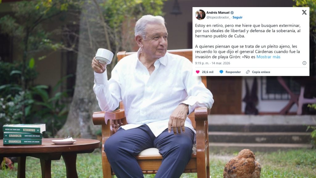 AMLO pide dinero para Cuba