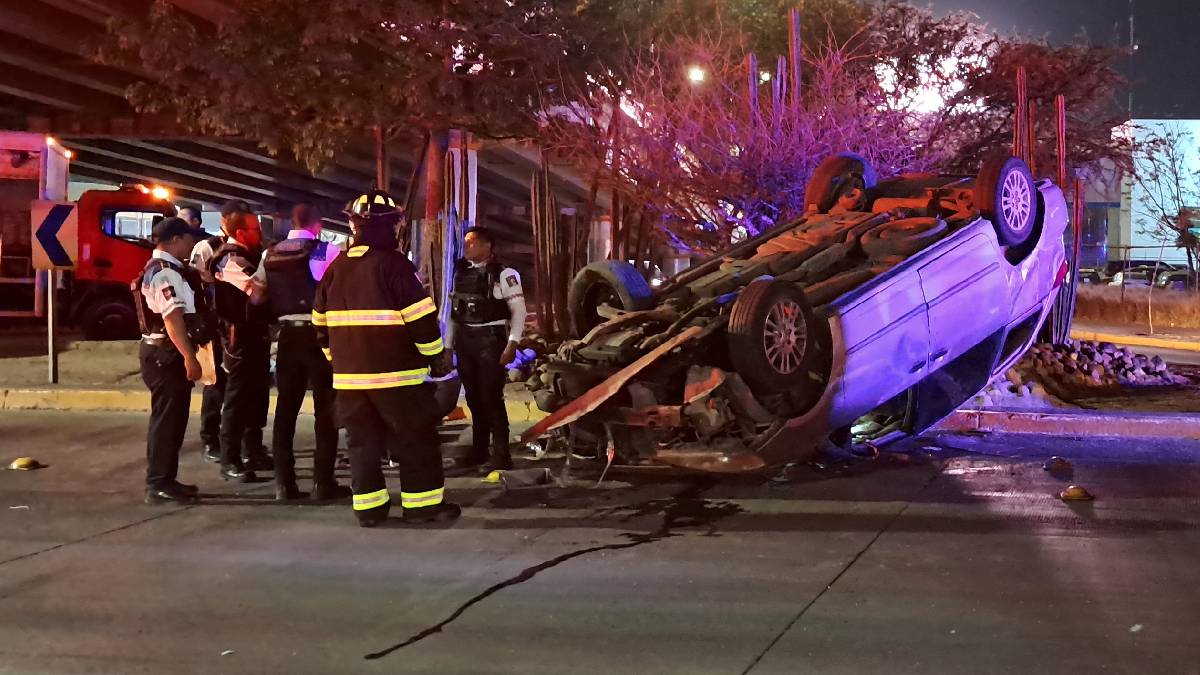 accidente en el Libramiento Morelos