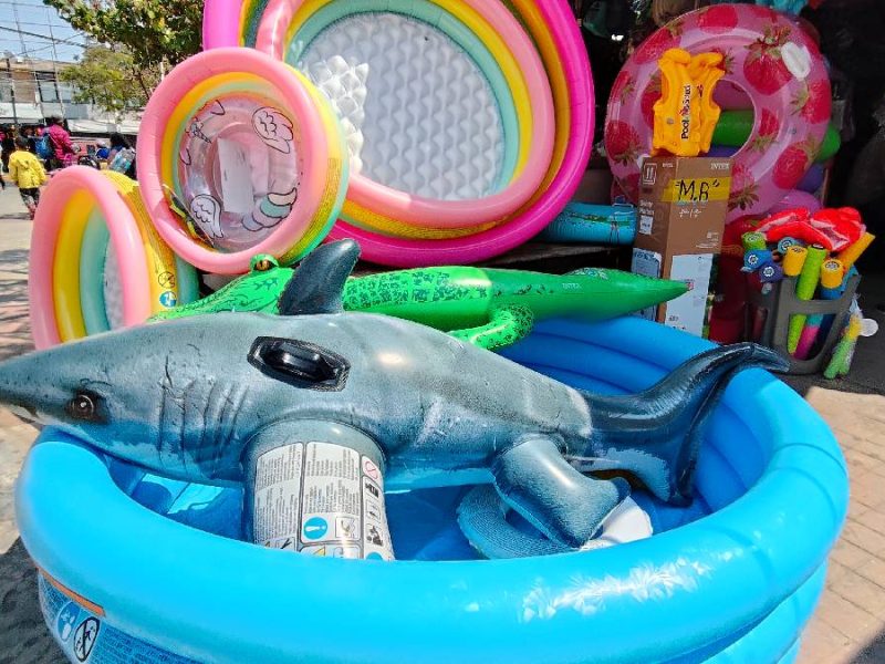 Semana Santa económica: Mercado Luis H. Ducoing ofrece albercas inflables baratas para disfrutar en casa