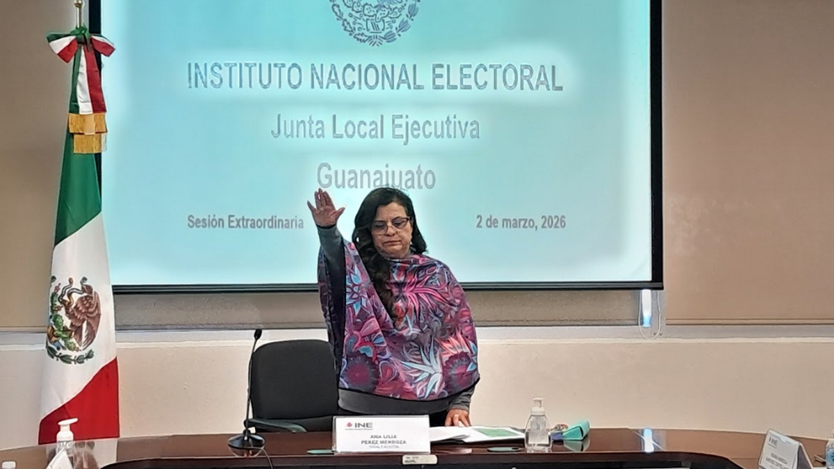 Ana Lilia Pérez Mendoza rindió protesta hoy como nueva vocal ejecutiva del INE